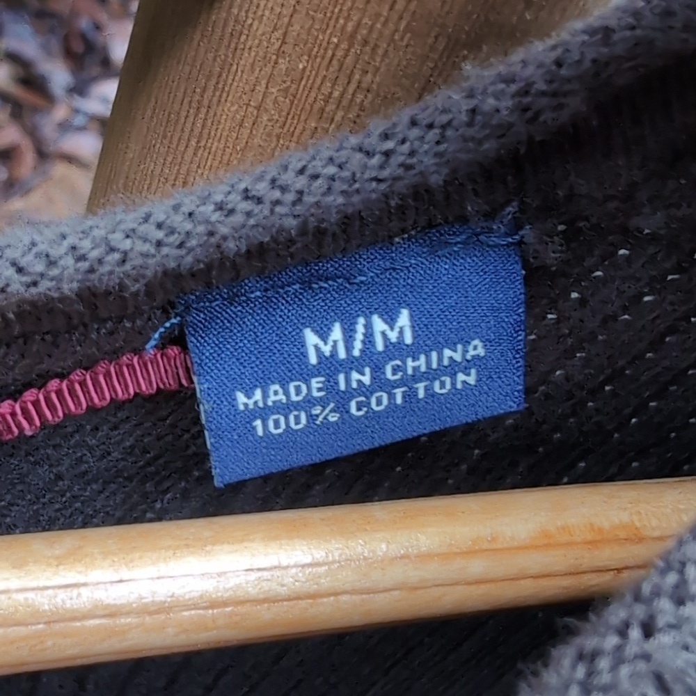 Tommy Bahama Brown V-Neck Sweater 100% Cotton - Picture 4 of 4